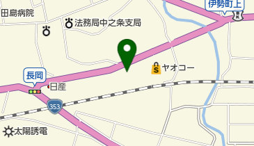 第一ドライ ヤオコー中之条店の地図画像