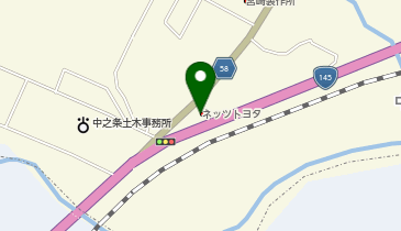 ネッツトヨタ群馬株式会社中之条店の地図画像