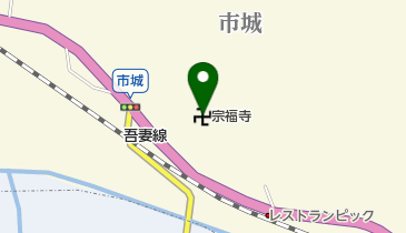 宗福寺の地図画像