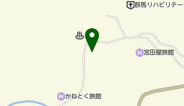 中屋饅頭店の地図画像