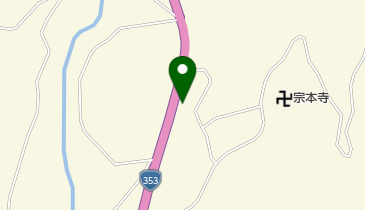 まつばや沢渡沢口店の地図画像