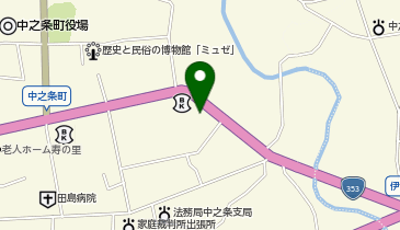 田中商店の地図画像