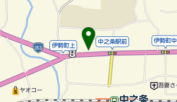 うめまつ理容室の地図画像