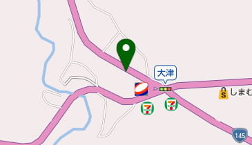 長野原町消防団 大津第二分団詰所の地図画像