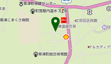 大内マッサージの地図画像