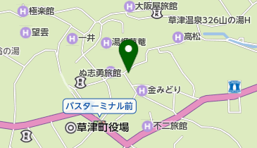 草津高原ゴルフ場の地図画像