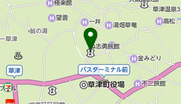 ぐんまみらい信用組合草津温泉支店の地図画像