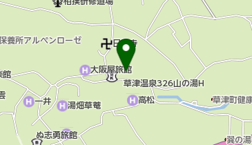 沢田農協草津直売所の地図画像