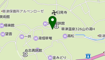 角一旅館の地図画像