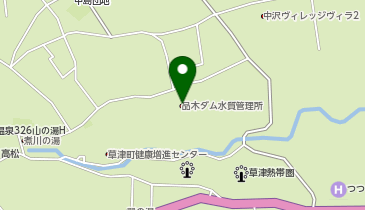 国土交通省関東地方整備局 品木ダム水質管理所の地図画像