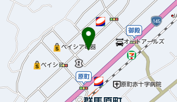 有限会社ミツバクリーニング原町店の地図画像