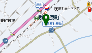 城美容室の地図画像