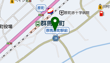 山田洋品店の地図画像