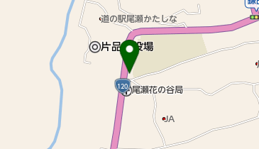 片品村商工会の地図画像