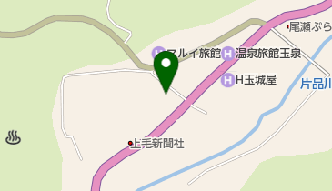 尾瀬ツアーの地図画像