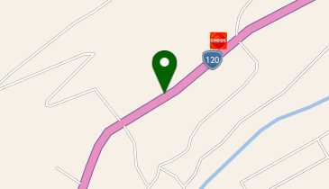 きらく食堂の地図画像