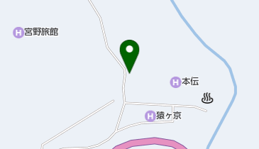 民宿猿ケ京の地図画像