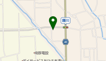 万寿屋玉村給油所の地図画像