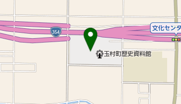 玉村町公民館の地図画像