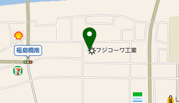 フジコーワ工業株式会社の地図画像