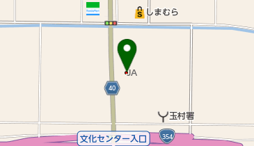 JA佐波伊勢崎 たまむら営農センターの地図画像