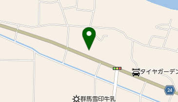 コインスナック赤城の地図画像