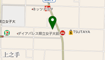 玉村町接骨院の地図画像