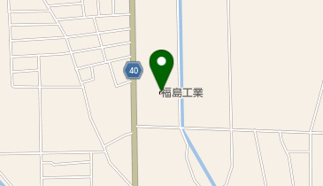 福島工業株式会社の地図画像