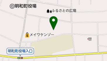 明和町中央公民館の地図画像