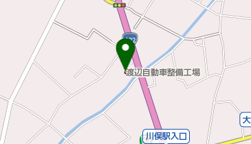 渡辺自動車の地図画像