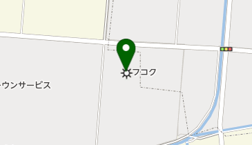株式会社フコク 群馬第二工場の地図画像