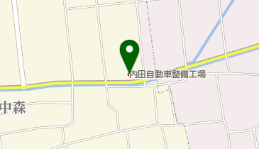 内田自動車整備工場の地図画像