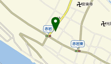 間仲モータースの地図画像