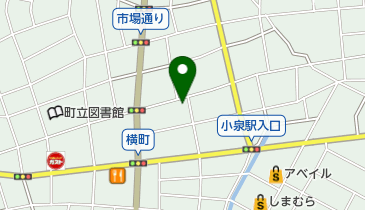 若旅衣料品店の地図画像