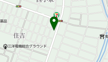 山口牛乳店の地図画像