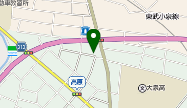 上小泉接骨院の地図画像