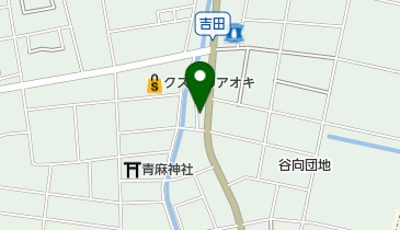 オコノギ美容室の地図画像