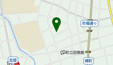 横田美容室の地図画像