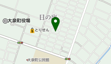 田中理容所の地図画像