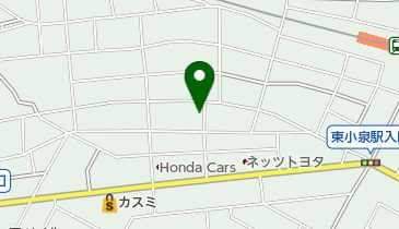 理容・ながいの地図画像