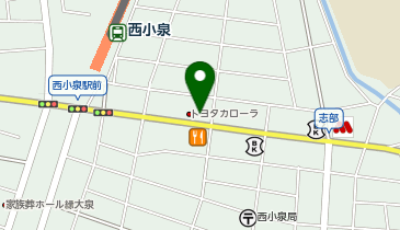 ハクタカットハウスの地図画像