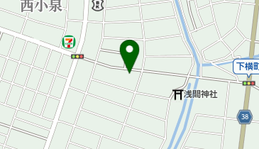 ヘアーサロンTAKESHIの地図画像