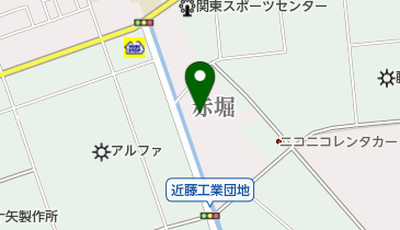 有限会社館林運輸の地図画像