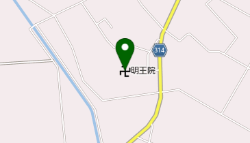 明王院の地図画像