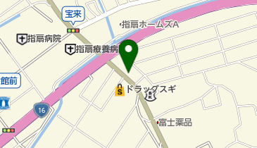 花新の地図画像