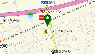 ヤクルト 埼玉東部ヤクルト販売 宮前センターの地図画像