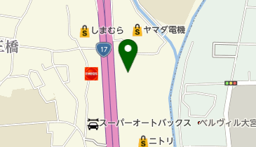 新大宮バッティングセンターの地図画像