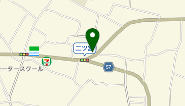 クラブ理容室の地図画像