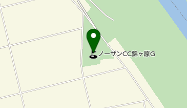 錦ケ原ゴルフ場レストランの地図画像