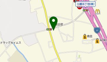 青葉園の地図画像